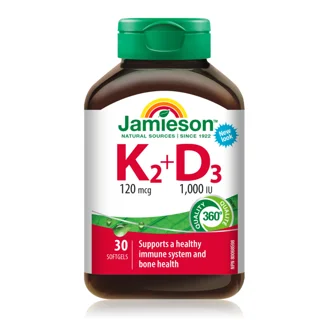ویتامین K2 و D3 جیمیسون